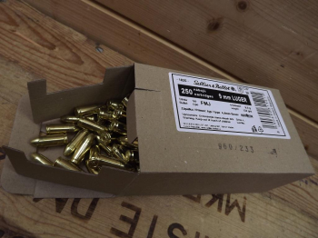 S&B Schütte 9x19 250 Stück