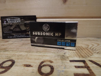 RWS Subsonic HP 50schuss 2,6g