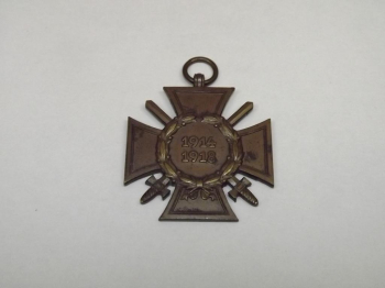 Frontkämpfer 1914-1918 Kreuz