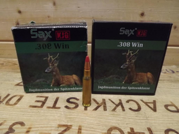 SAX .308 Win KJG 35 Patronen !